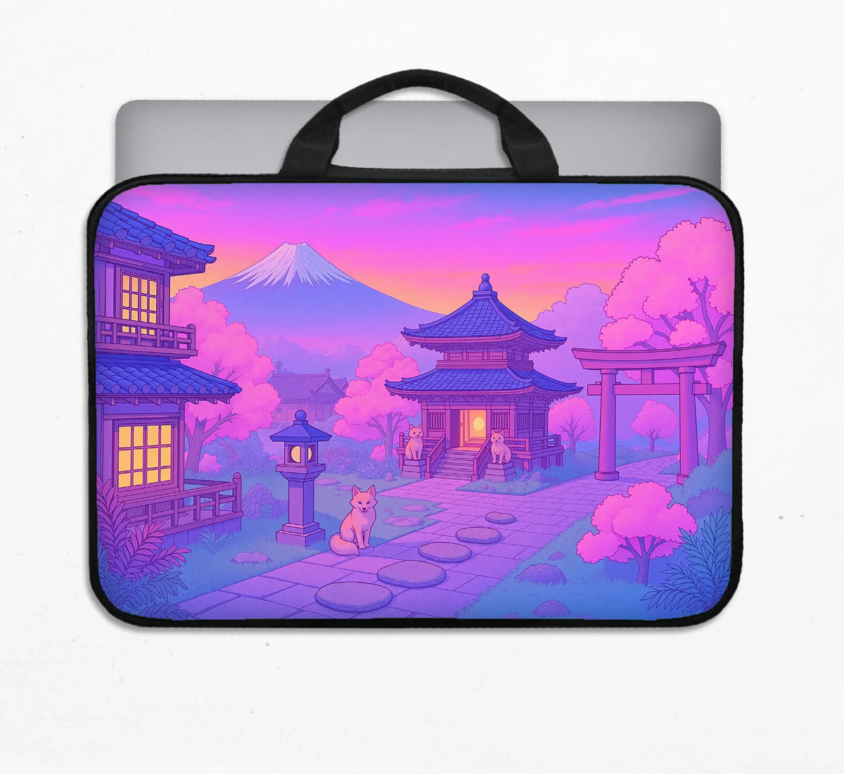 Kawaii Anime Laptop Sleeve & Bag - Deskneko
