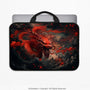 Red Dragon Laptop Sleeve & Bag - Deskneko
