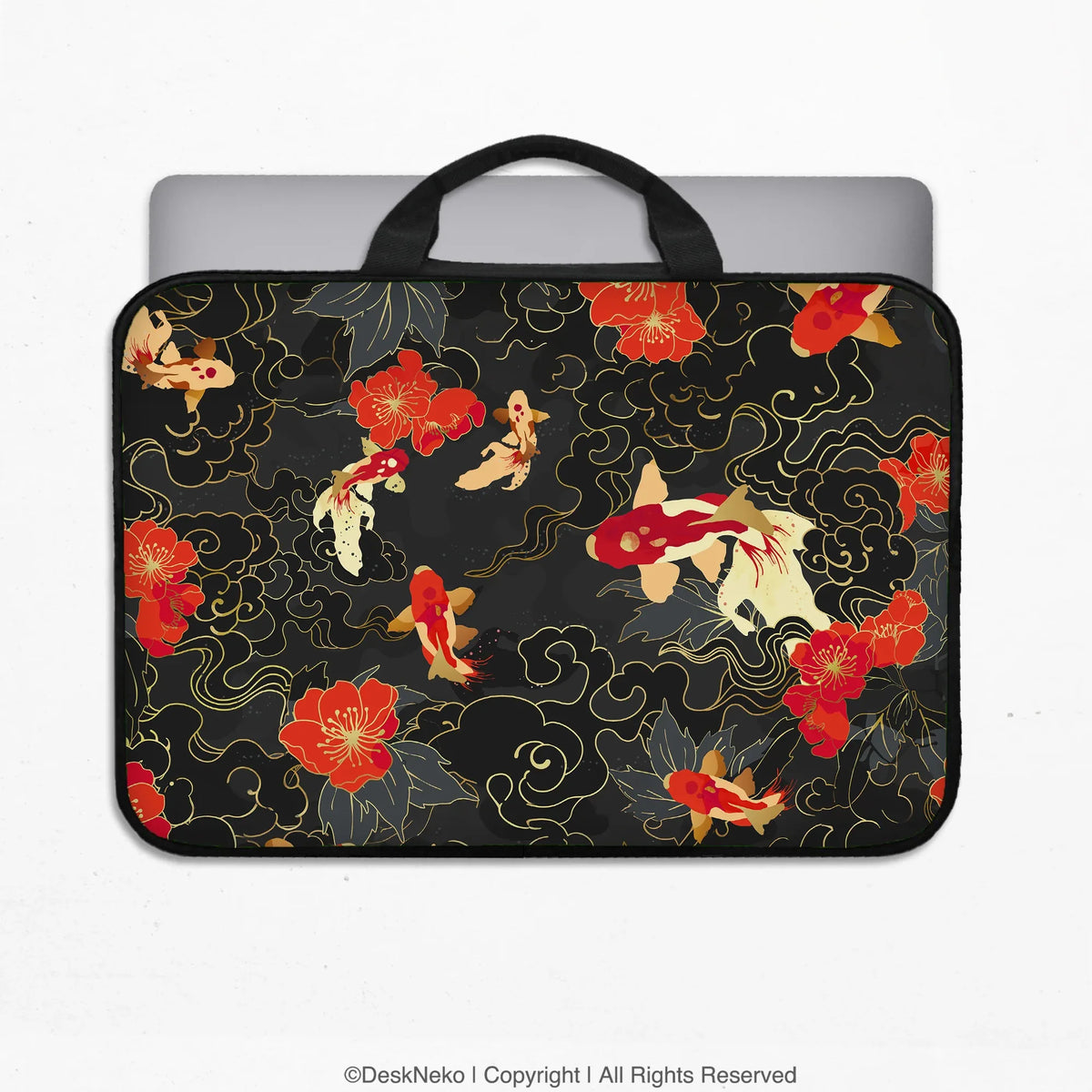 Koi Fish Laptop Sleeve & Bag - Deskneko