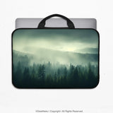 Misty Forest Nordic Laptop Sleeve - Deskneko