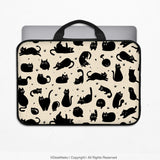 Cat Pattern Laptop Sleeve - Laptop Sleeve - Deskneko - Laptop Sleeves & Bags