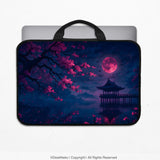 Dark Sakura Night Laptop Sleeves & Bags - Laptop Sleeve - Deskneko - Laptop Sleeves & Bags