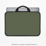 Midnight Olive Laptop Sleeve - Deskneko