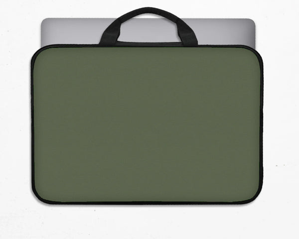 Midnight Olive Laptop Sleeve - Deskneko