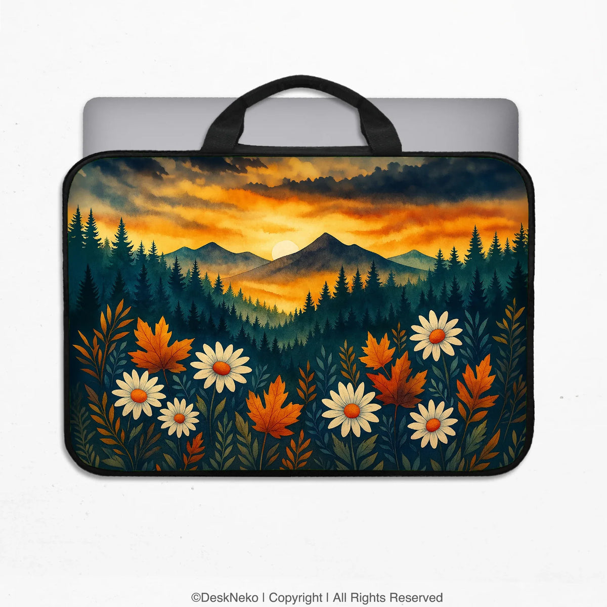 Autumn Mountain Laptop Sleeve & Bag - Laptop Sleeve - Deskneko - Laptop Sleeves & Bags