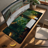 Lofi Aesthetic Desk Mat Mousepad - Desk Mat - Deskneko - Desk Mats & Mousepads