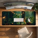 Lofi Aesthetic Desk Mat Mousepad - Desk Mat - Deskneko - Desk Mats & Mousepads