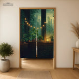 Lofi Cozy Noren Door Curtain - Deskneko