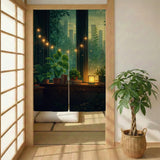 Lofi Cozy Noren Door Curtain - Deskneko