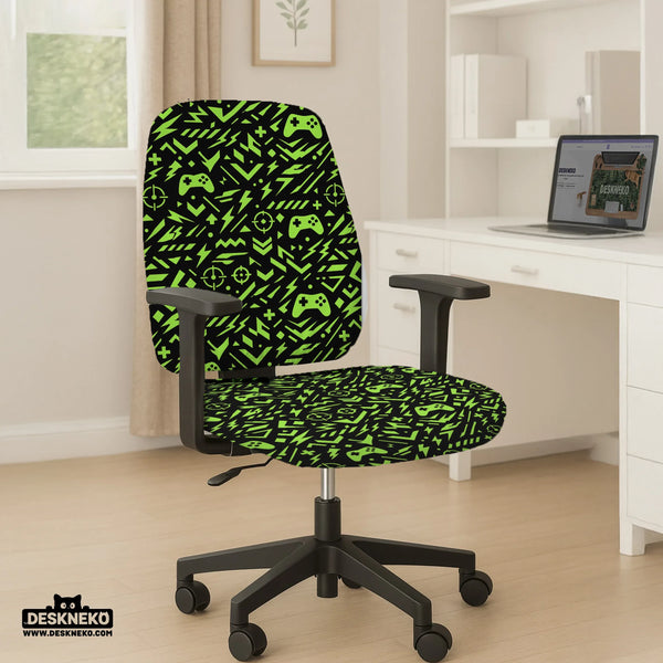 Neon Gaming Chair Cover - Deskneko