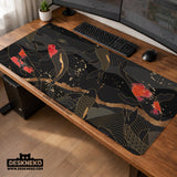 Koi Fish Art Desk Mat Mousepad - Desk Mat - Deskneko - Desk Mats & Mousepads