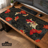 Koi Fish RGB Desk Mat - Deskneko