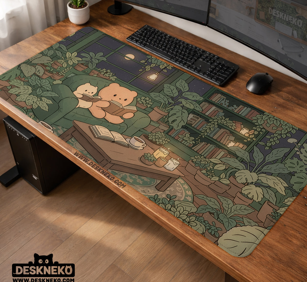 Cute Bears Desk Mat Mouse Pad - Desk Mat - Deskneko - Desk Mats & Mousepads