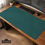 Ergonomic Teal Mousepad with Wrist Rest for Office and Gaming - Deskneko