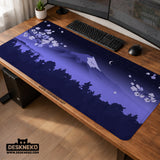 Blue Mount Fuji Desk Mat Mousepad - Desk Mat - Deskneko - Desk Mats & Mousepads