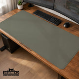 Eucalyptus Sage Desk Mat, Minimalist Extended Mousepad, Waterproof - Deskneko