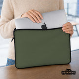 Midnight Olive Laptop Sleeve - Deskneko