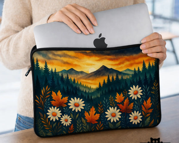 Autumn Mountain Laptop Sleeve & Bag - Laptop Sleeve - Deskneko - Laptop Sleeves & Bags