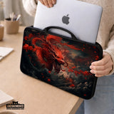 Red Dragon Laptop Sleeve & Bag - Deskneko