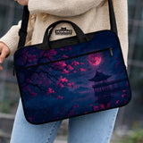 Dark Sakura Night Laptop Sleeves & Bags - Laptop Sleeve - Deskneko - Laptop Sleeves & Bags