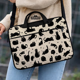 Cat Pattern Laptop Sleeve - Laptop Sleeve - Deskneko - Laptop Sleeves & Bags