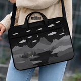 Black Cat Mountains Laptop Sleeve & Bag - Deskneko