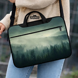 Misty Forest Nordic Laptop Sleeve - Deskneko
