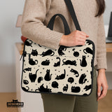 Cat Pattern Laptop Sleeve - Laptop Sleeve - Deskneko - Laptop Sleeves & Bags