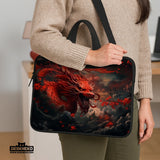 Red Dragon Laptop Sleeve & Bag - Deskneko