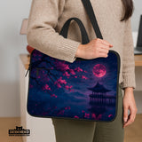 Dark Sakura Night Laptop Sleeves & Bags - Laptop Sleeve - Deskneko - Laptop Sleeves & Bags