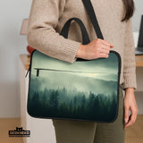 Misty Forest Nordic Laptop Sleeve - Deskneko