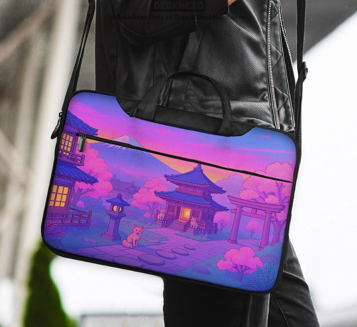 Kawaii Anime Laptop Sleeve & Bag - Deskneko