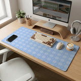 Blue Gingham Desk Mat - Desk Mat - Deskneko - Desk Mats & Mousepads