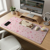 Pink Cherry Blossom Desk Mat - Desk Mat - Deskneko - Desk Mats & Mousepads