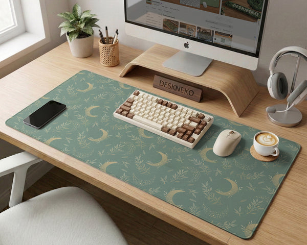 Celestial Moon Desk Mat - Desk Mat - Deskneko - Desk Mats & Mousepads