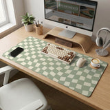 Green Checker Desk Mat - Desk Mat - Deskneko - Desk Mats & Mousepads