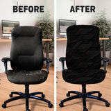 Black Tech Chair Cover - Deskneko