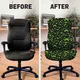 Neon Gaming Chair Cover - Deskneko