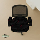 Black Tech Chair Cover - Deskneko