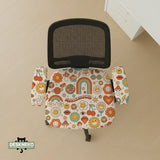 Retro Flower Chair Cover - Deskneko