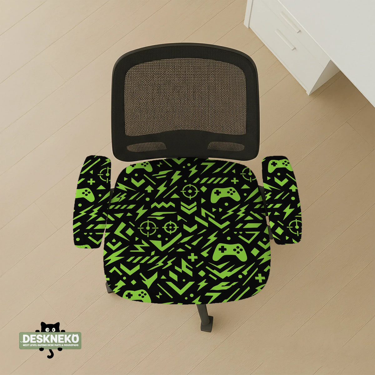 Neon Gaming Chair Cover - Deskneko