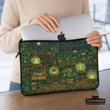 Frog Garden Laptop Sleeve - Deskneko