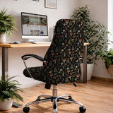 Woodland Pattern Desk Chair Cover - Chair Covers - Deskneko - Desk Chair Covers