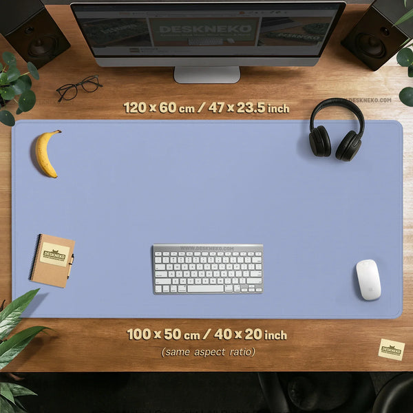 Periwinkle Blue Mousepad - Deskneko