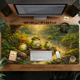 Forest Frogs Desk Mat - Deskneko