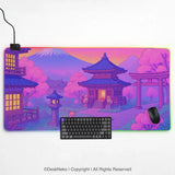 Sakura Gaming Desk Mat Mousepad - Deskneko