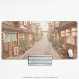 Beige Japandi Desk Mat Mousepad - Desk Mat - Deskneko - Desk Mats & Mousepads