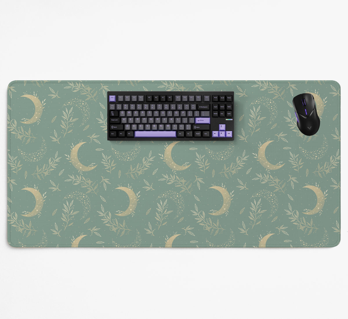Celestial Moon Desk Mat - Desk Mat - Deskneko - Desk Mats & Mousepads