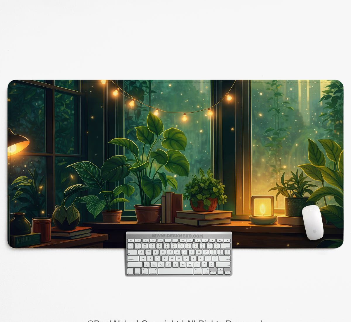 Lofi Aesthetic Desk Mat Mousepad - Desk Mat - Deskneko - Desk Mats & Mousepads