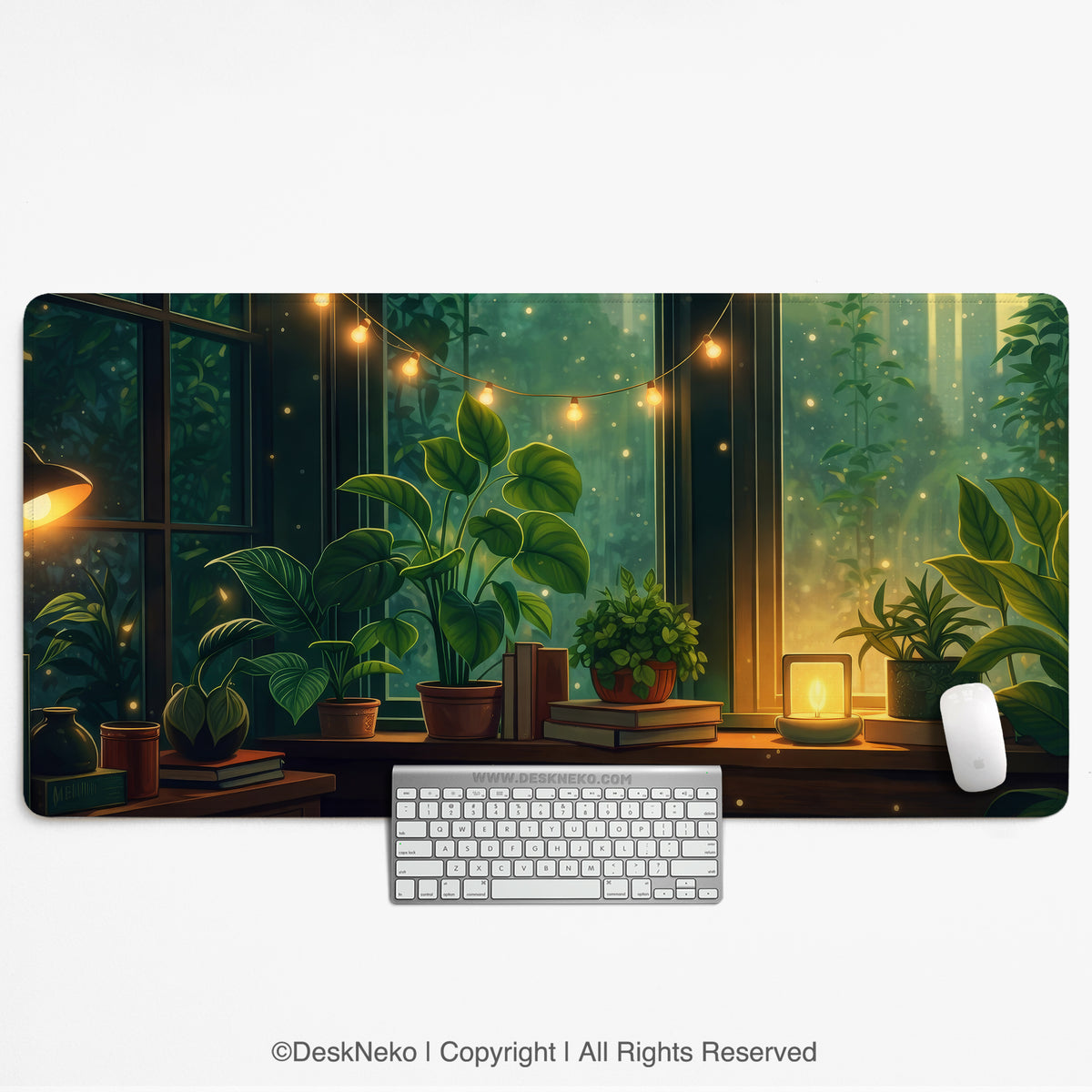 Lofi Aesthetic Desk Mat Mousepad - Desk Mat - Deskneko - Desk Mats & Mousepads